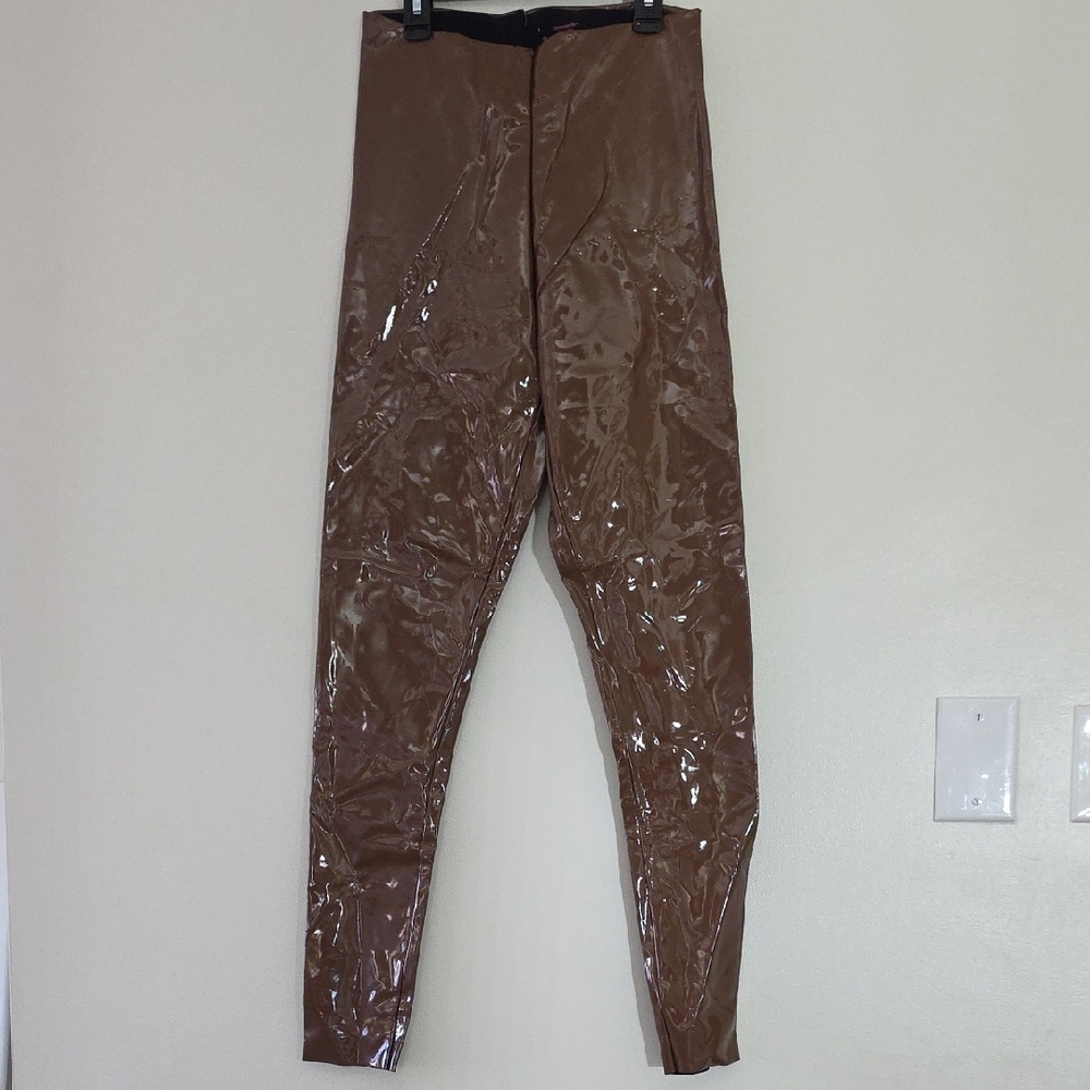 Commando Glossy Brown Leggings